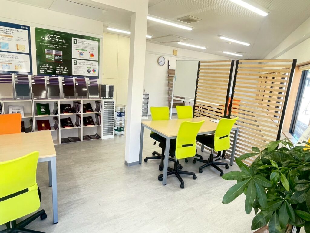 ペイント官兵衛下関店ショールーム