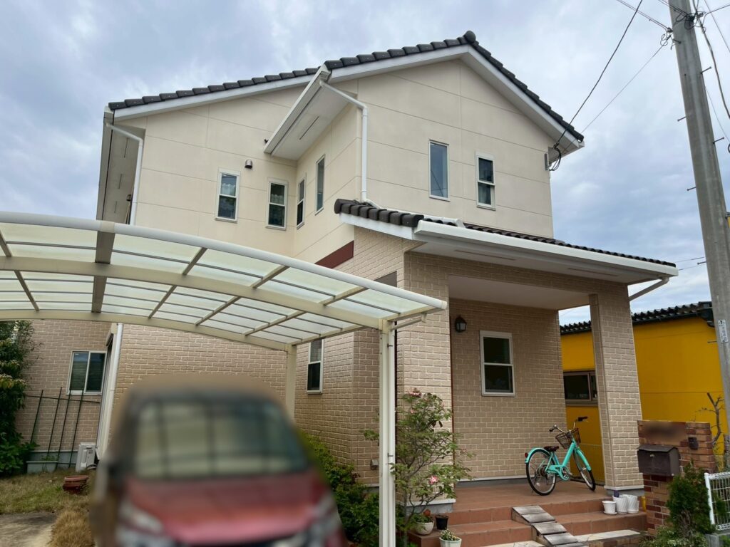 お客様の家(施工前)の写真