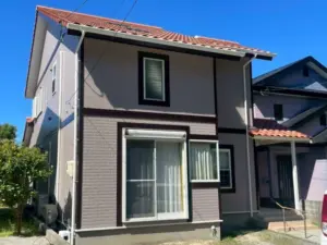 下関市 潮風による塩害対策を行い錆や水分に強い家に仕上げた外壁塗装