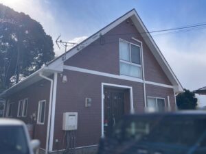 基山町にてボード外壁の色あせが気になっていたお客様の声