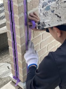 久留米市小森野のお家にて家を支えるシーリングについて